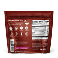 Vitauthority bone broth collagen powder packaging for easy use and storage