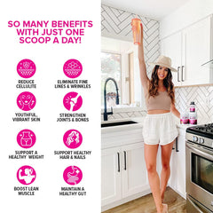 Vitauthority collagen powder ingredients with ashwagandha and grains of paradise