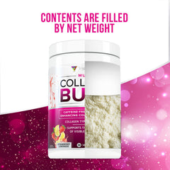 Powder close-up of Vitauthority Multi Collagen Burn for easy mixing