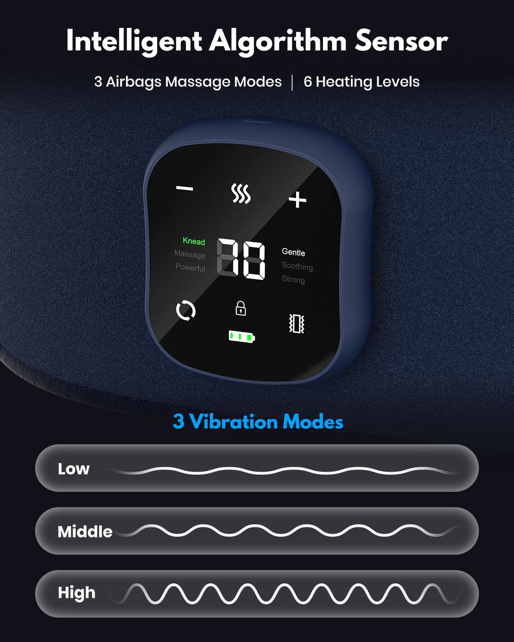 Vitavoco control panel close-up with LCD and settings