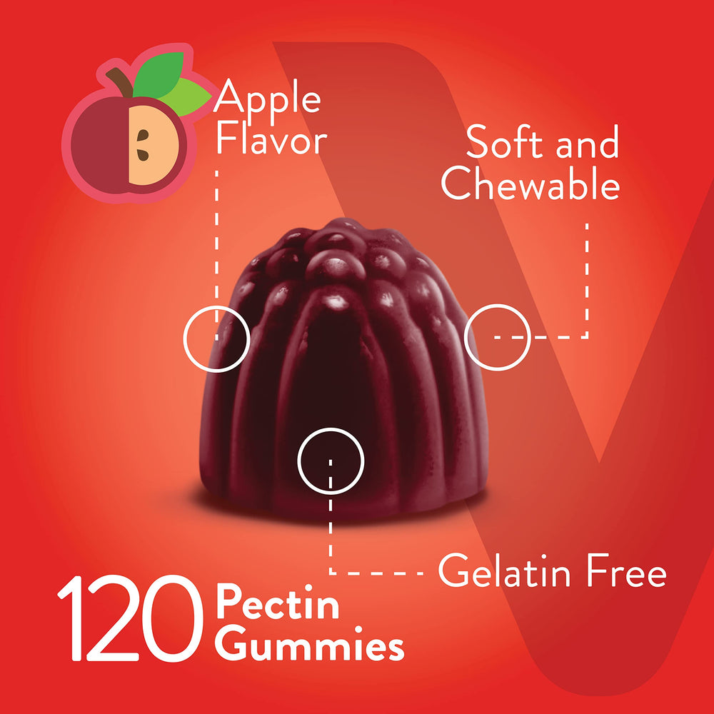 Viteey gummies label highlighting vegan and gluten-free formula.