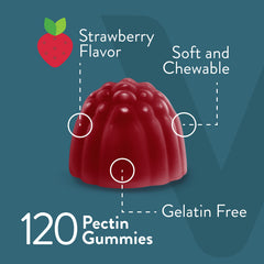 Viteey D3 K2 gummies label shows non-GMO, gelatin-free formulation.