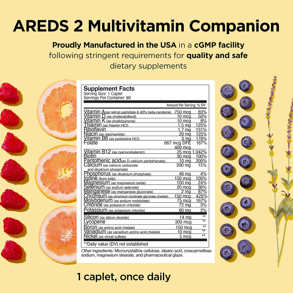 Three-month supply label showcases long-term planning of Viteyes set