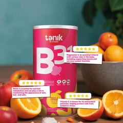 Vithani B31 powder dissolving in liquid demonstrates convenient daily nutrition.