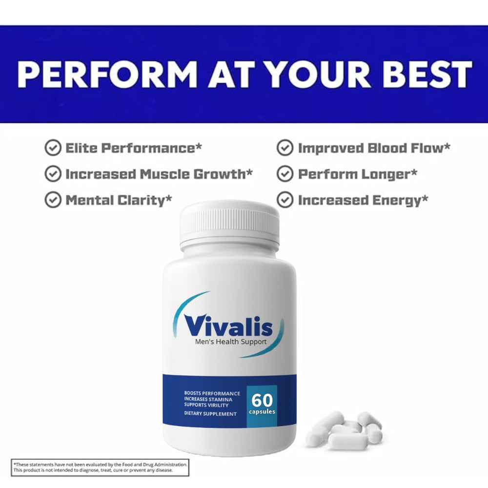 Close-up of VIVALIS capsules highlights texture and potency for daily vitality.