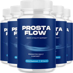 VIVALIS ProstaFlow capsules bottle for daily prostate wellness support.