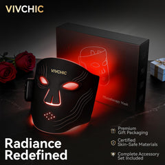 Vivchic gift-ready box includes mask and accessories.