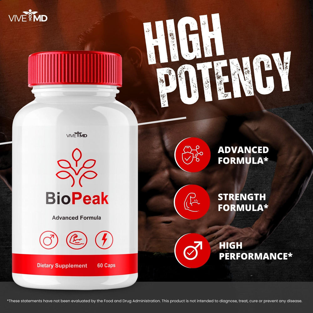 VIVE MD BioPeak two-pack packaging showing value option