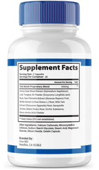 VIVE MD Zydenafil advanced formula bottle back with dosage details for informed consumption.
