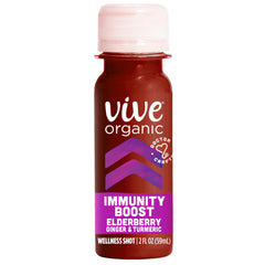 Vive Organic Immune Shot daily-use bottle fits into your routine.