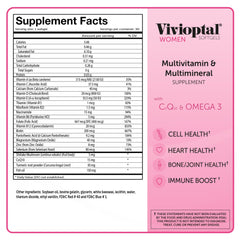 Vivioptal Women energy-focused usage scenario for daily performance