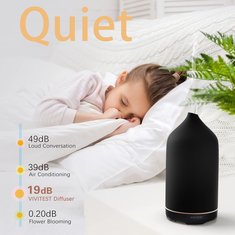 VIVITEST four timer options adapt aromas to routines.