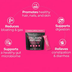 Verisol 5000mg serving sachet highlighting collagen quality and potency
