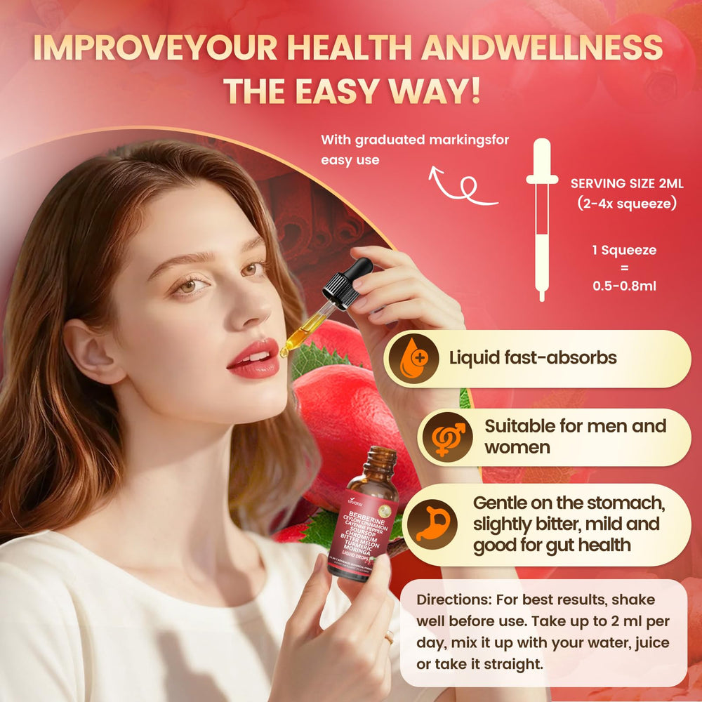 VivoNu 1800mg per serving liquid drops with potent botanicals