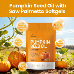 Label emphasizes 4:1 potency of VivoNu saw palmetto extract