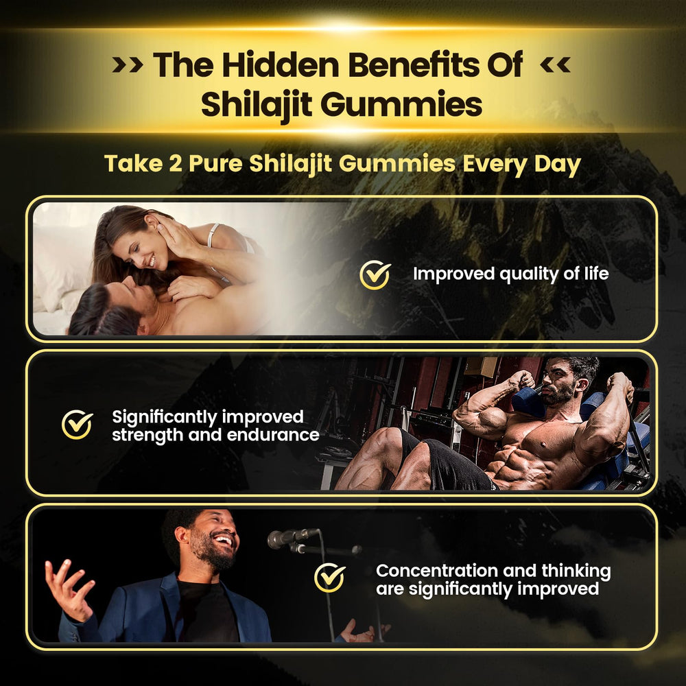 VivoNu Shilajit Gummies individually wrapped pack in hand for convenient carry.