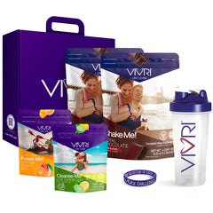 VIVRI 10-Day Challenge chocolate package for a structured nutrition plan.
