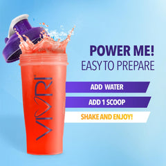 Ice-filled glass of Fruit Punch conveys refreshing energy on the go.