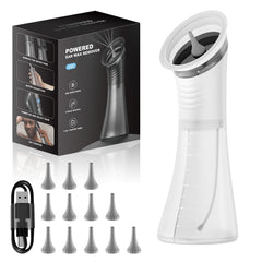 VLINGQI upgraded ear wax removal with LED display for precise control.