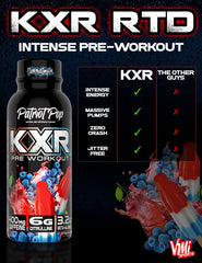 VMI Sports KXR Gummy Bear bottle supports intense workouts.