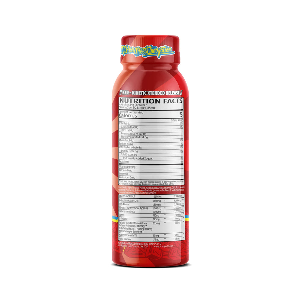 VMI Sports KXR Miami Vice bottle designed for strong pumps