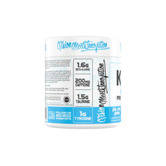 VMI Sports KXR Sport Blue Shark Gummy pour showing smooth taste and sustained energy.