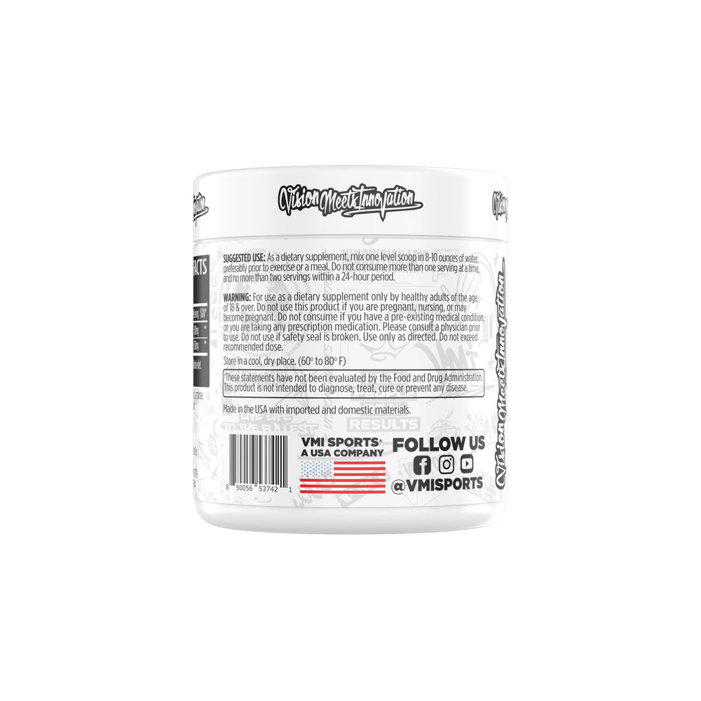 VMI Sports L-Carnitine 3000 powder label shows cherry lime flavor