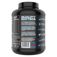 VMI Sports Major Mass nutrition label highlighting macro balance for lean gains.