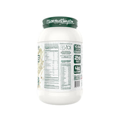 Pouring Protolyte shake for post-workout refueling after training.