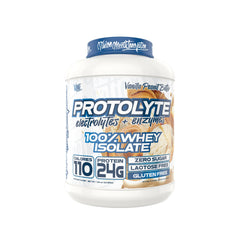 Close-up of nutrition label emphasizes non-GMO formula and electrolyte-rich minerals