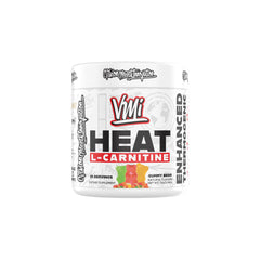 VMI Sports Heat L-Carnitine bottle front view for enhanced workout focus