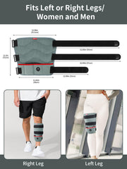 VOFUOTI MAX knee brace can be used in bed, at work, or outdoors.