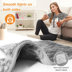 Vofuoti portable heating pad upper spine highlights four-zone warmth along the spine.