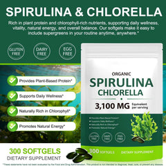 VOGSIG Spirulina Chlorella capsules dispense view highlights capsule practicality.