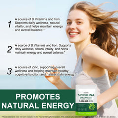 VOGSIG Spirulina Chlorella daily use capsules ready for on-the-go routines.