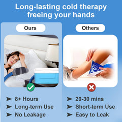 Voinnokal universal ice pad fits knee, shoulder, elbow, and more.