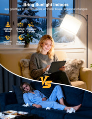 Volisun adjustable lamp head rotates for versatile lighting while reading or working