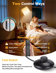 Volisun soft linen shade diffuses light for comfortable reading sessions