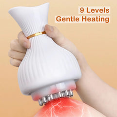Volongoto massager in an ergonomic design suitable for full-body use