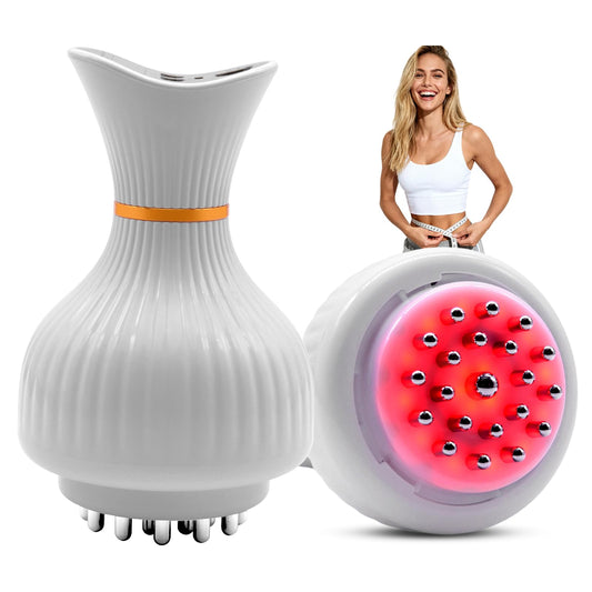 Volongoto Lymphatic Drainage Massager front view with 4-in-1 modes for at-home relief