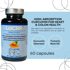 Vonacor LoCRP bottle with scoop suggests easy, once-daily dosing