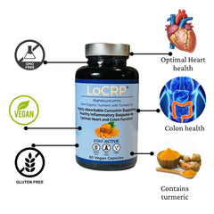 Vonacor LoCRP turmeric root powder visual emphasizes pure ingredients for clean formulas
