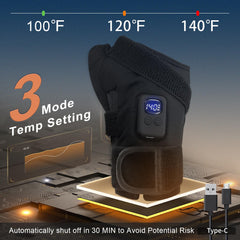 VoodooSpot heated carpal tunnel gloves full coverage heat for comprehensive warmth