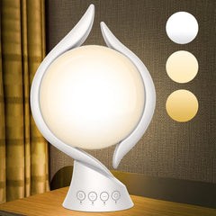 Voraiya light therapy lamp on a desk delivering bright daylight illumination