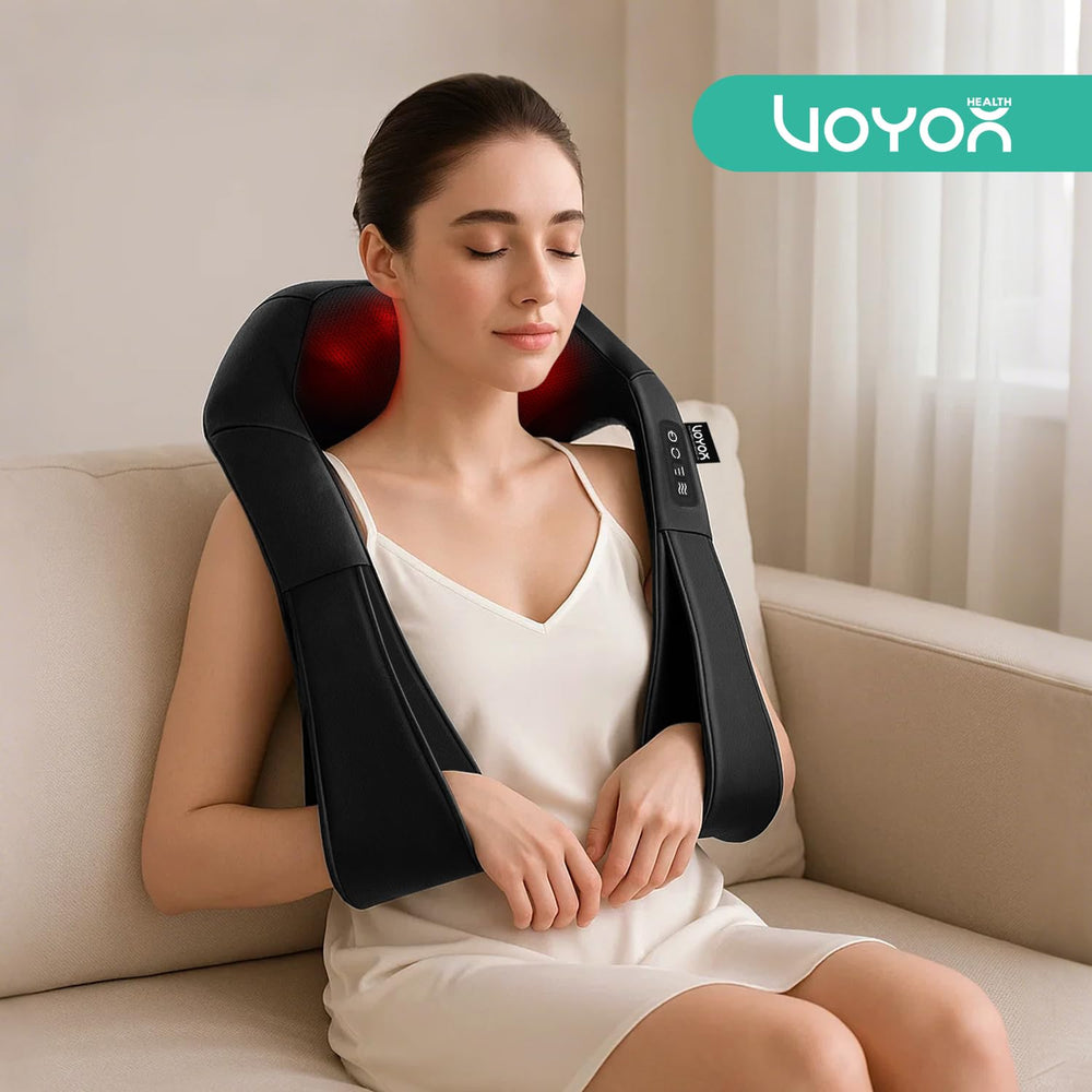 VOYOR-HEALTH neck and back massager presented as a thoughtful gift.