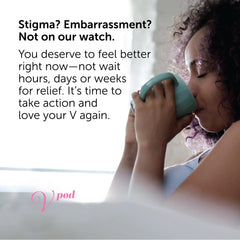 VPOD daily-use option supports post-sex or hot-day comfort.