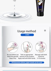 VREOM massage oil bottle close-up emphasizes clean labeling.