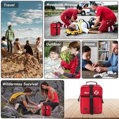 VRIEXSD portable design fits backpacks and cars for on-the-go preparedness.