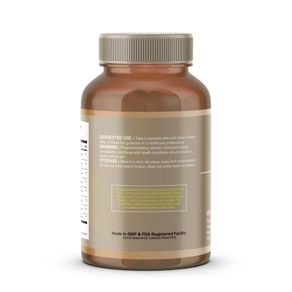 Vunexo display on shelf highlights natural wellness attributes