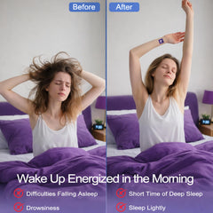 Vyaji sleep patch wrist application for quick, easy sleep support.